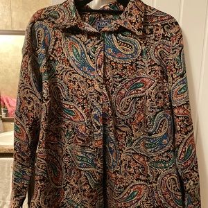 button down chaps shirt with fun color